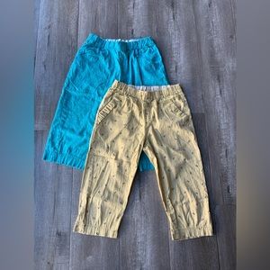 Cotton cropped / Capris pants